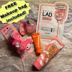 My Melody Lip Gloss & TonyMoly, Ulta Skincare Bundle 💞